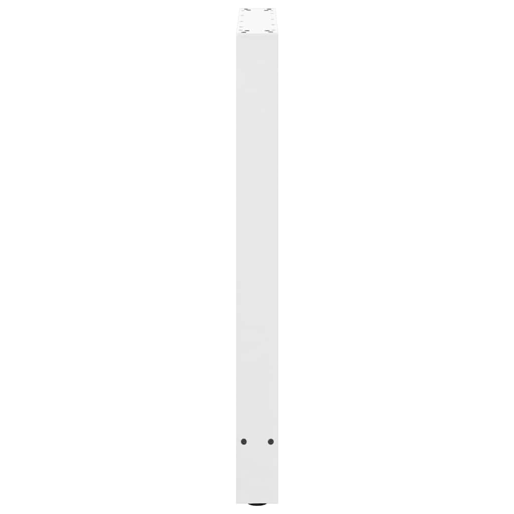 2 db fehér bárasztal láb 60x(90-91) cm acél