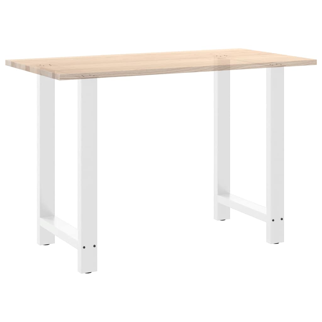 2 db fehér bárasztal láb 60x(90-91) cm acél