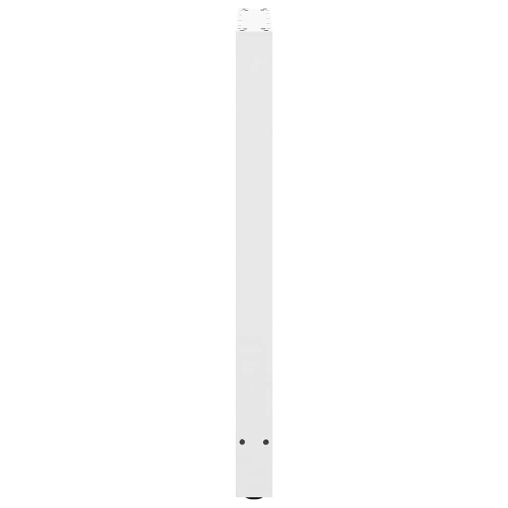 2 db fehér bárasztal láb 60 x (100-101) cm acél