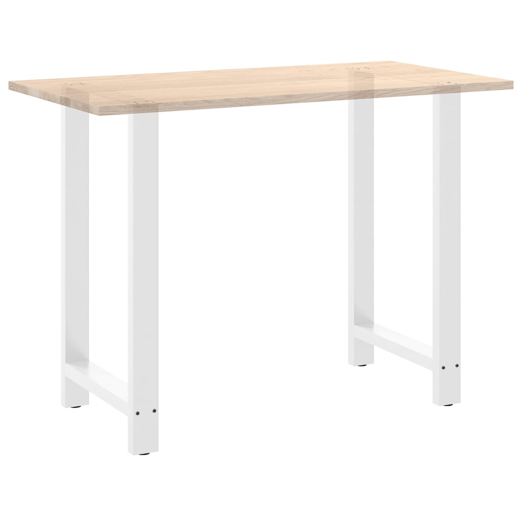 2 db fehér bárasztal láb 60 x (100-101) cm acél