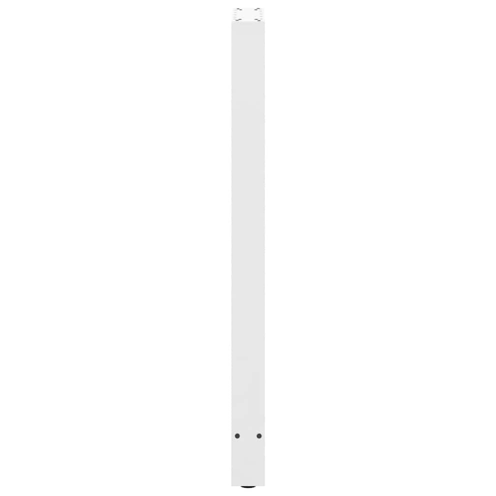 2 db fehér bárasztal láb 40 x (110-111) cm acél