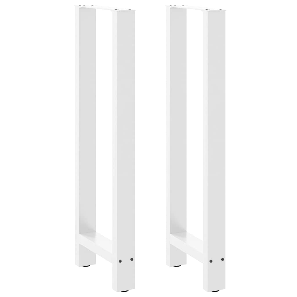 2 db fehér bárasztal láb 50 x (110-111) cm acél