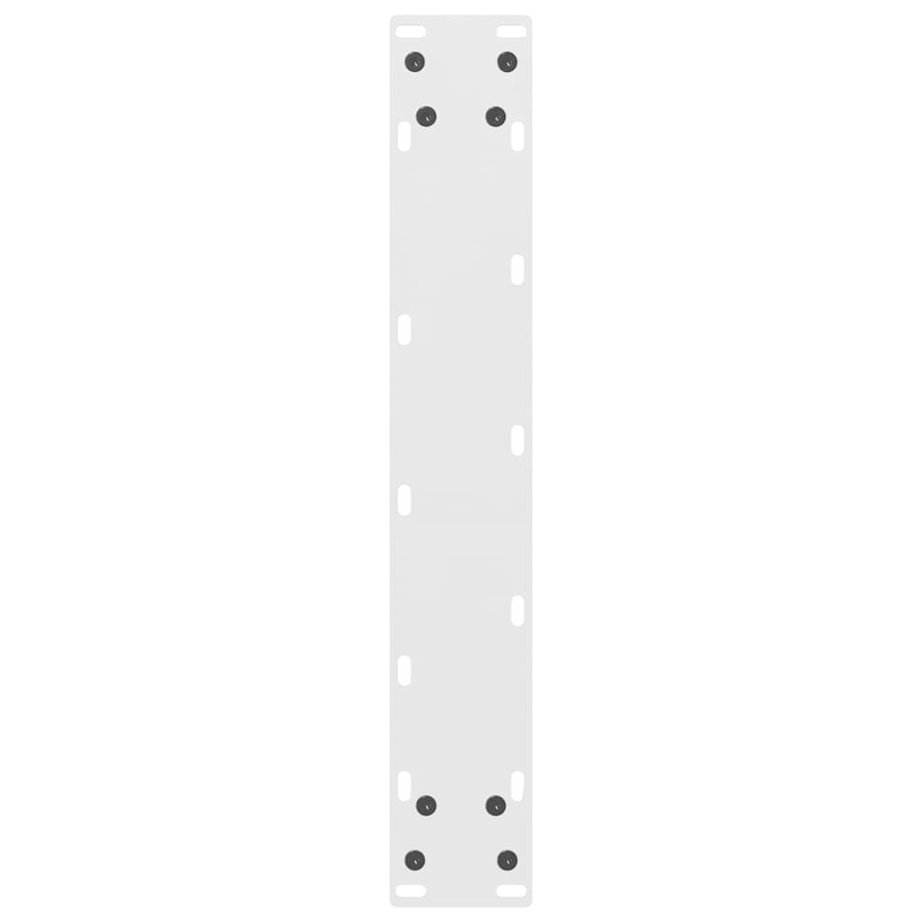 2 db fehér bárasztal láb 50 x (110-111) cm acél
