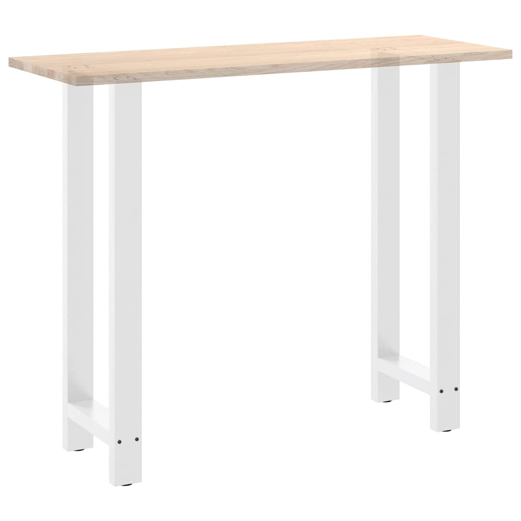 2 db fehér bárasztal láb 50 x (110-111) cm acél