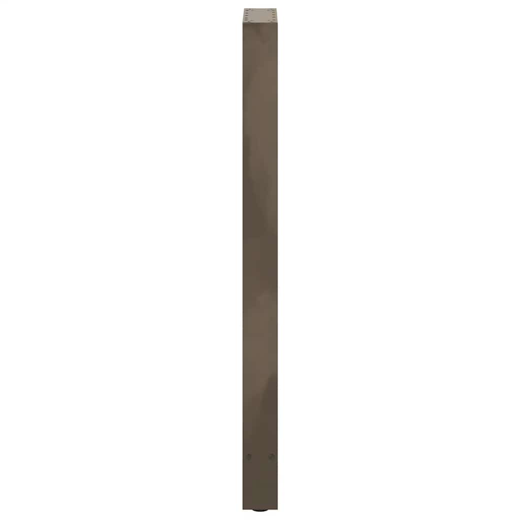 2 db natúr acél bárasztalláb 50 x (110-111) cm