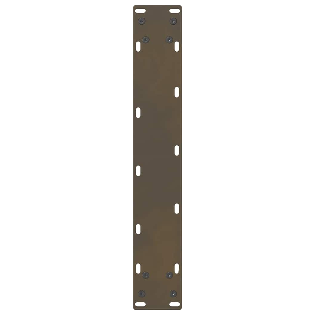 2 db natúr acél bárasztalláb 50 x (110-111) cm