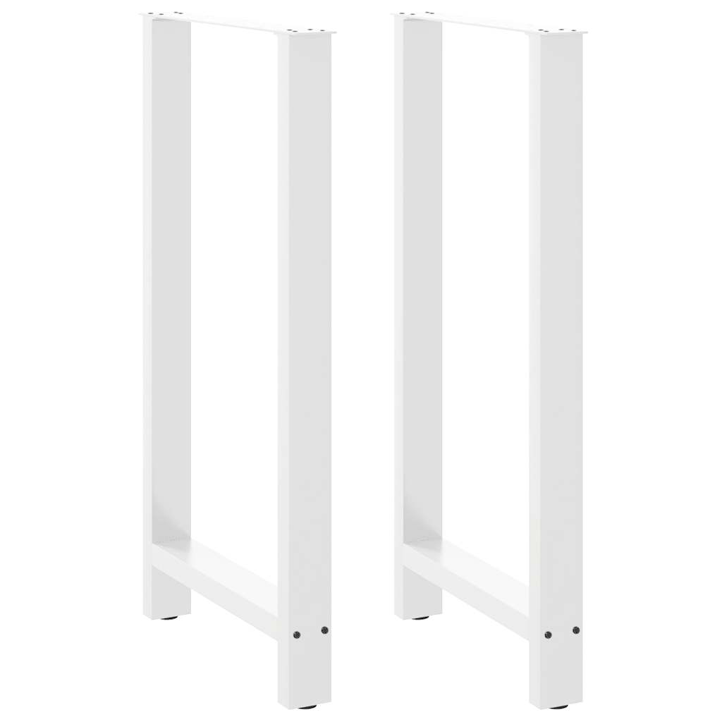 2 db fehér bárasztal láb 60 x (110-111) cm acél