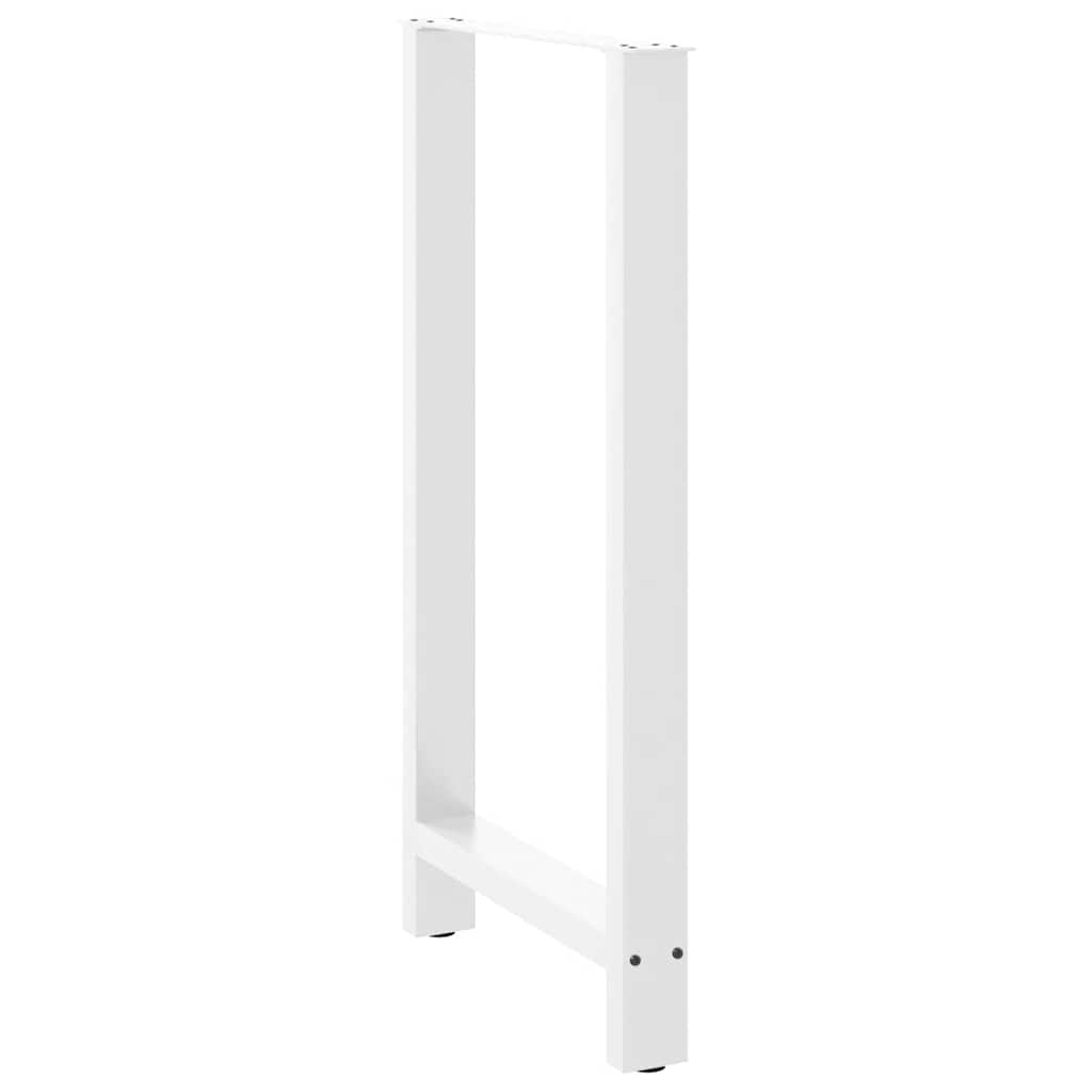 2 db fehér bárasztal láb 60 x (110-111) cm acél