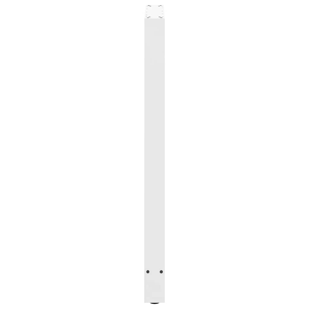 2 db fehér bárasztal láb 60 x (110-111) cm acél