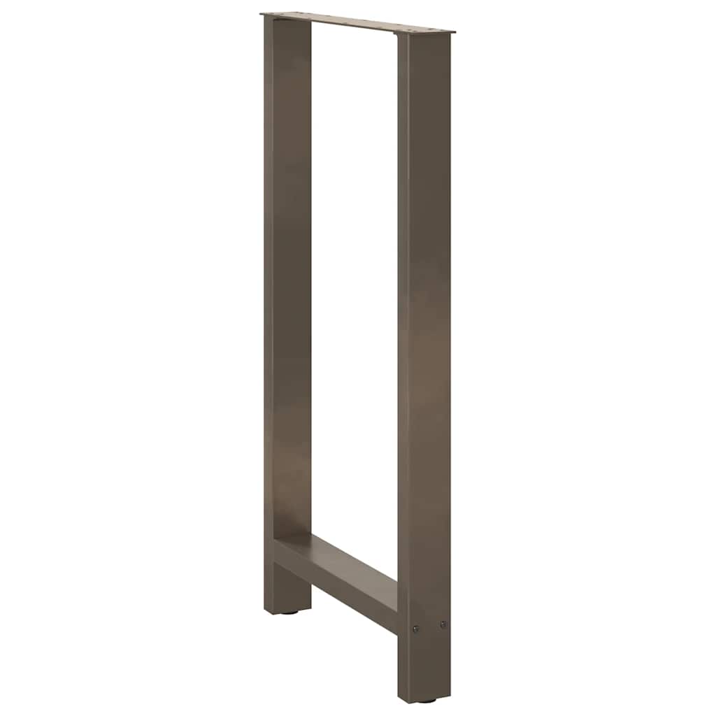 2 db natúr acél bárasztalláb 60 x (110-111) cm