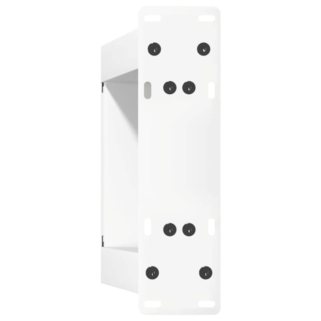 2 db U alakú fehér dohányzóasztal láb 30x(30-31) cm acél