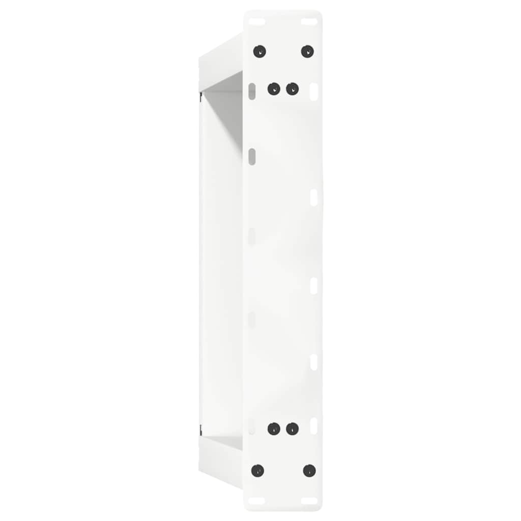 2 db U alakú dohányzóasztal láb fehér 40 x (30-31) cm acél