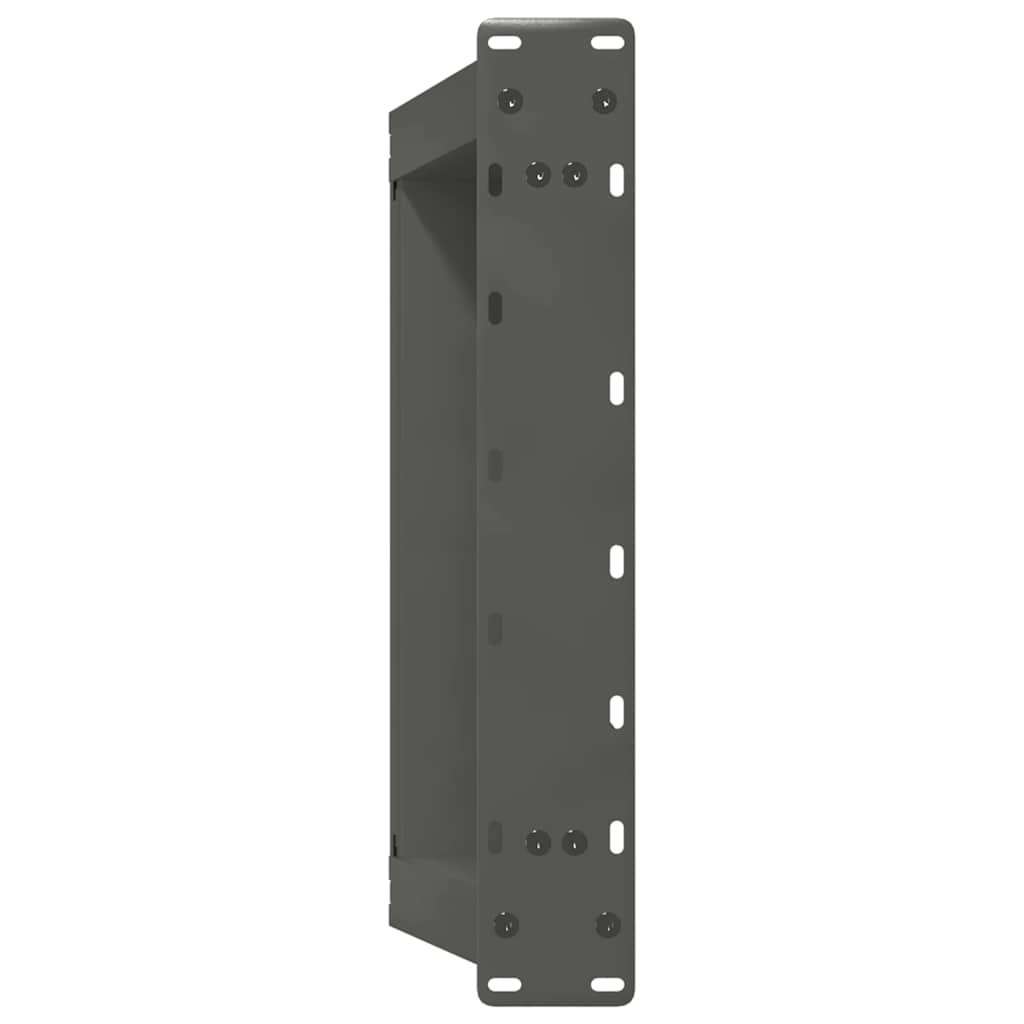 2 db antracitszürke U-alakú acél dohányzóasztal láb 40x(30-31) cm