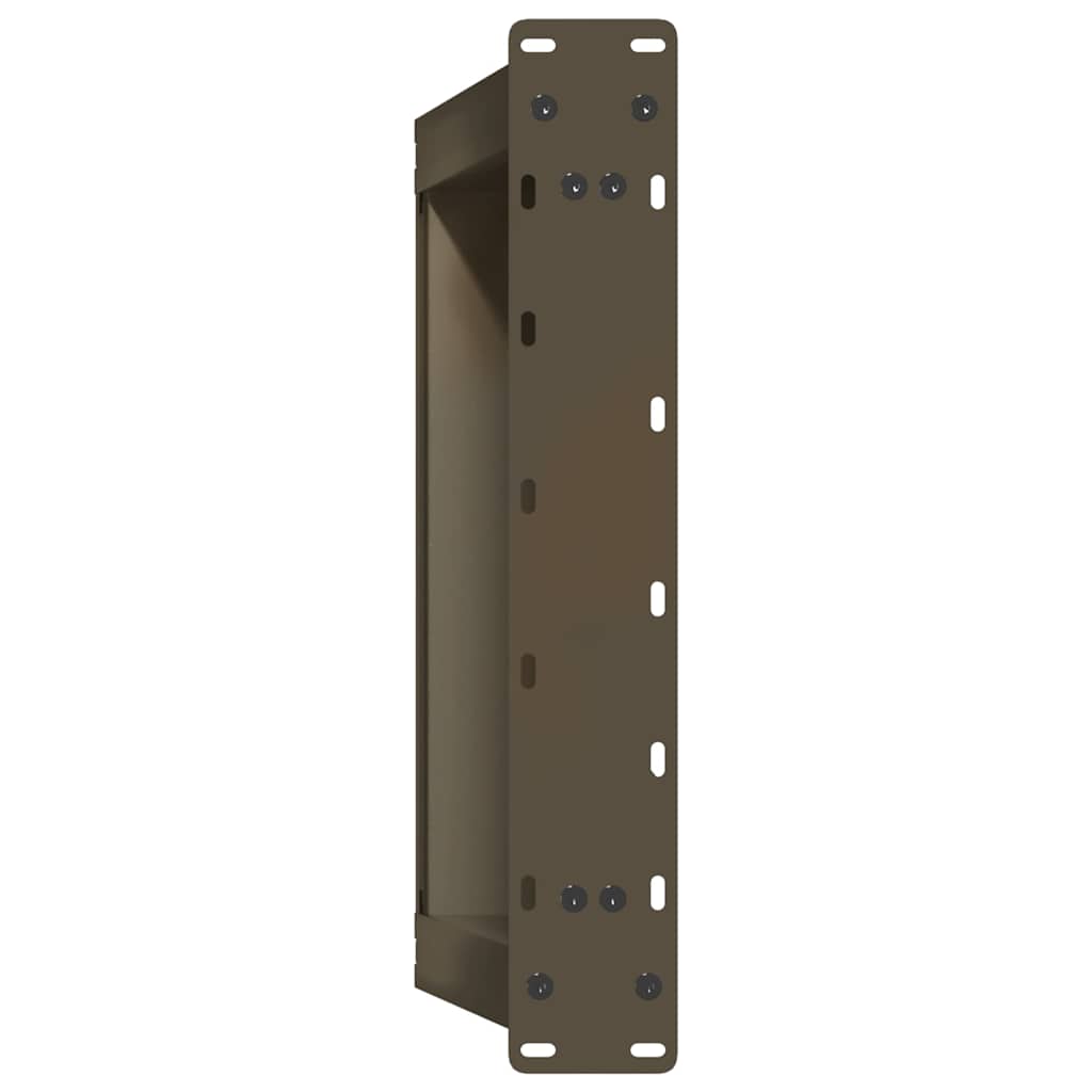 2 db U alakú natúr acél dohányzóasztal láb 40x(30-31) cm
