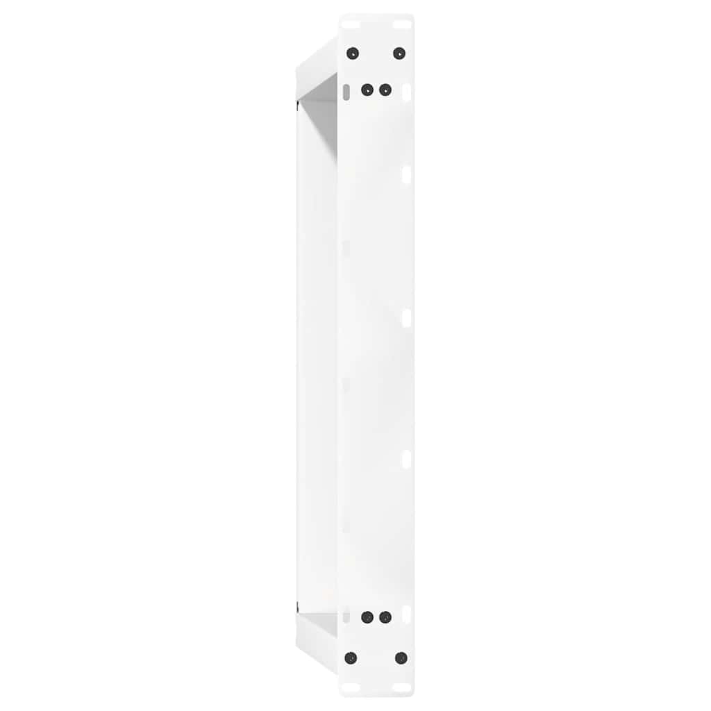 2 db U alakú dohányzóasztal láb fehér 60 x (30-31) cm acél