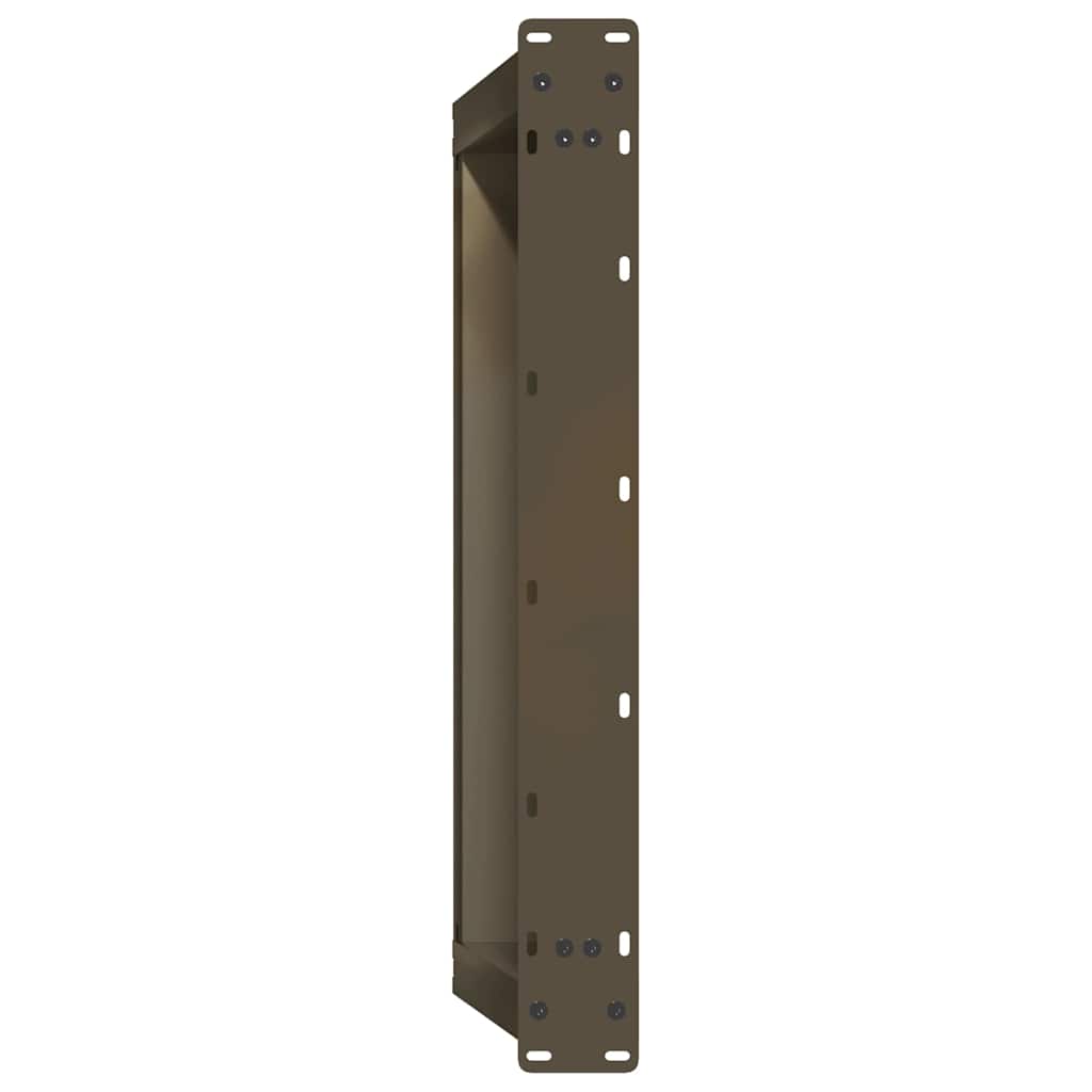 2 db U alakú dohányzóasztal láb natúr acélból 60x(30-31) cm