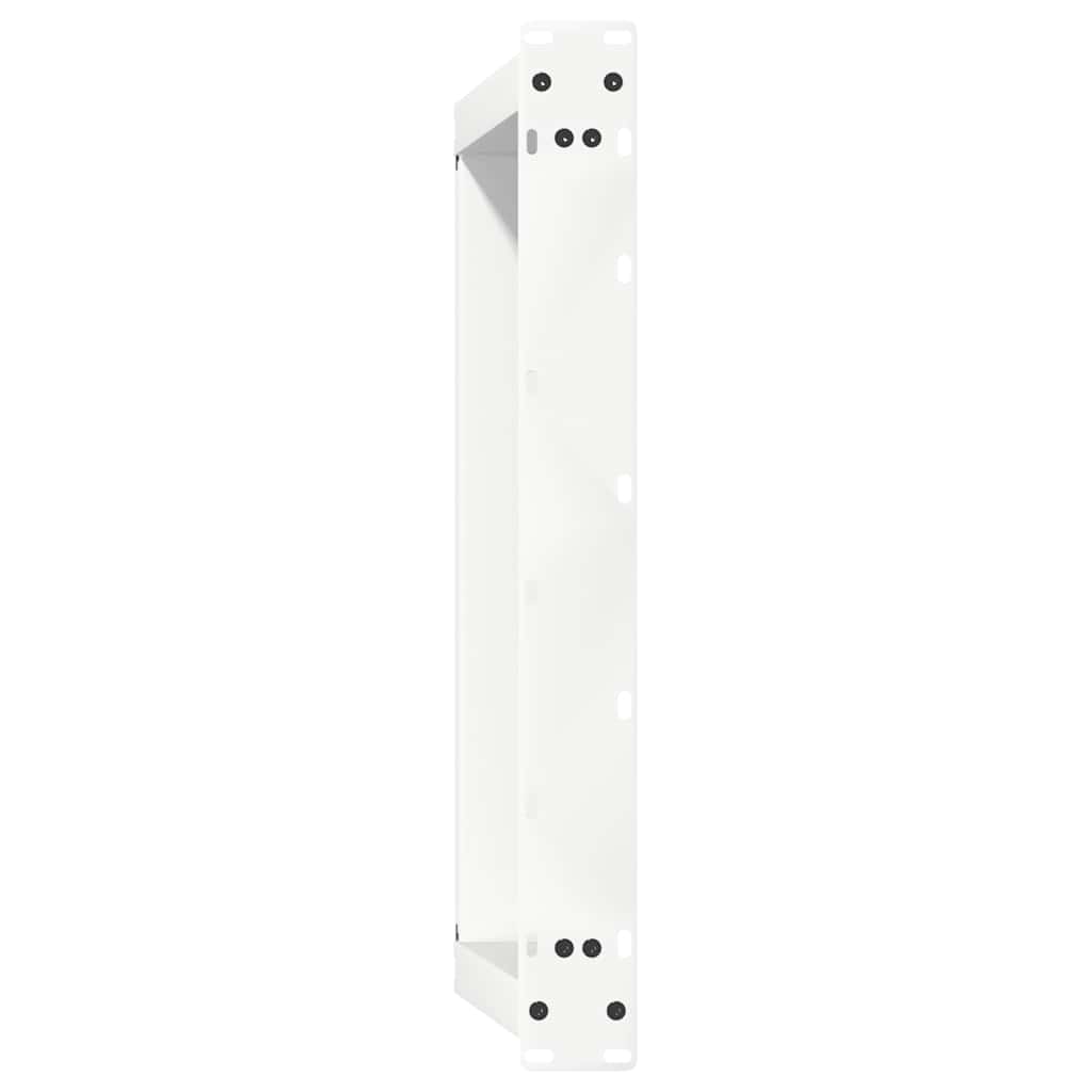 2 db U alakú fehér dohányzóasztal láb 70 x (30-31) cm acél