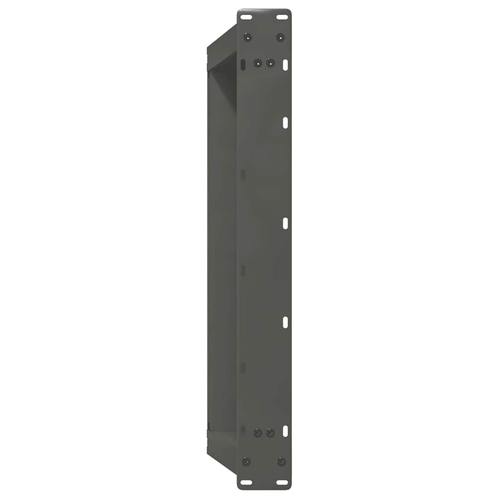 2 db antracitszürke, U alakú acél dohányzóasztal láb 70 x (30-31) cm
