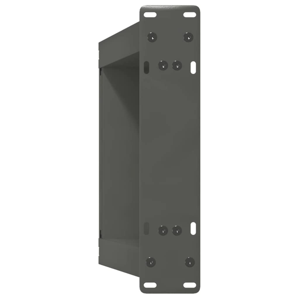 2 db antracitszürke U-alakú dohányzóasztal láb 28x(42-43) cm acél