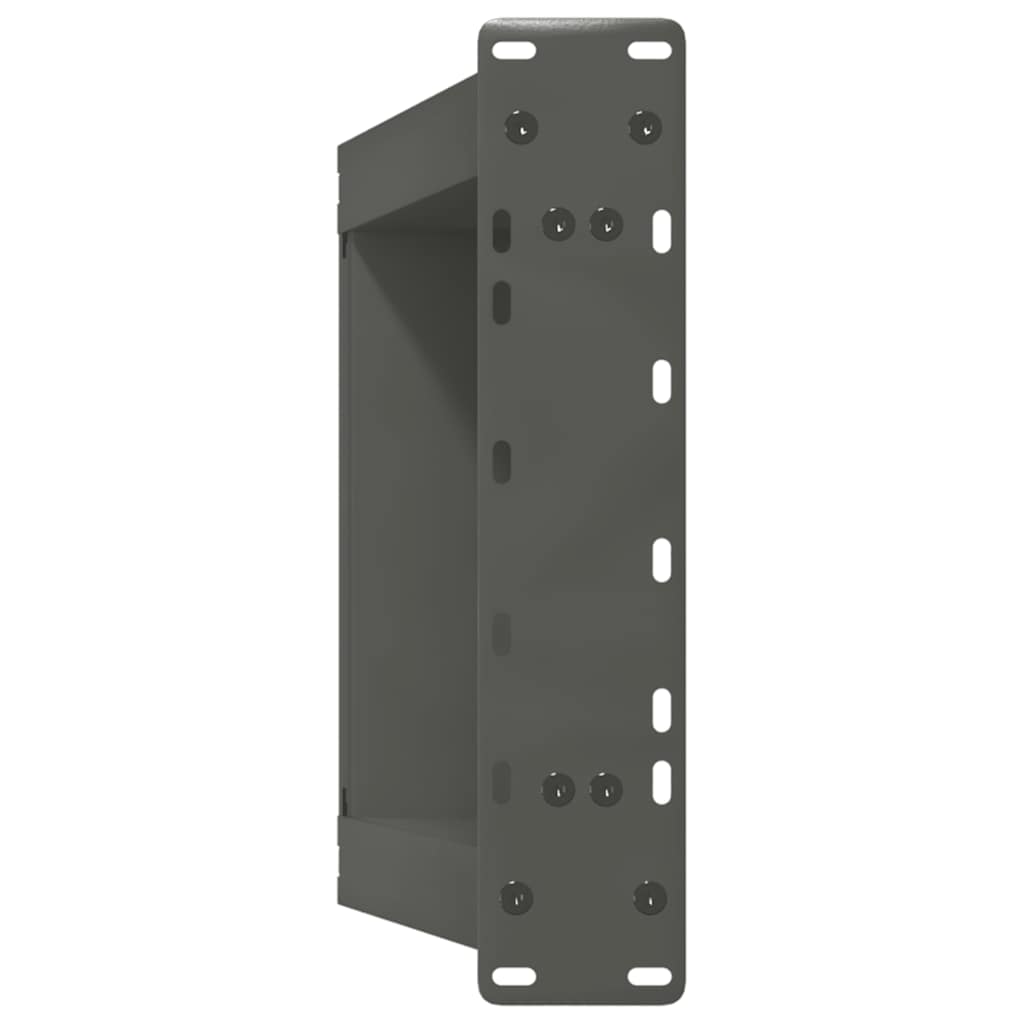 2 db antracitszürke U-alakú acél dohányzóasztal láb 38x(42-43) cm