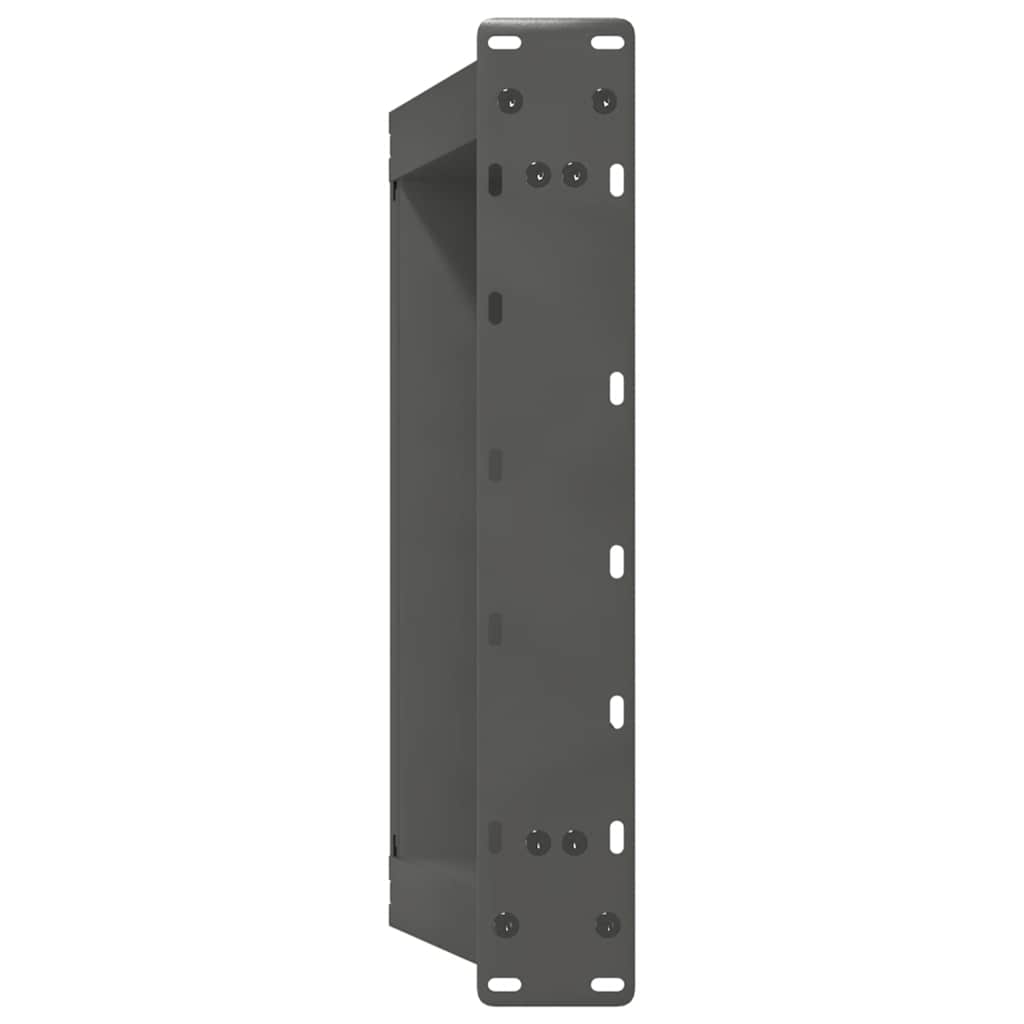 2 db antracitszürke, U alakú acél dohányzóasztal láb 60 x (42-43) cm