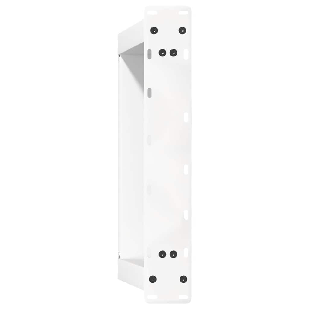 2 db U alakú dohányzóasztal láb fehér 70 x (42-43) cm acél