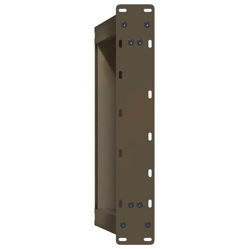 2 db U alakú natúr acél dohányzóasztal láb 70 x (42-43) cm