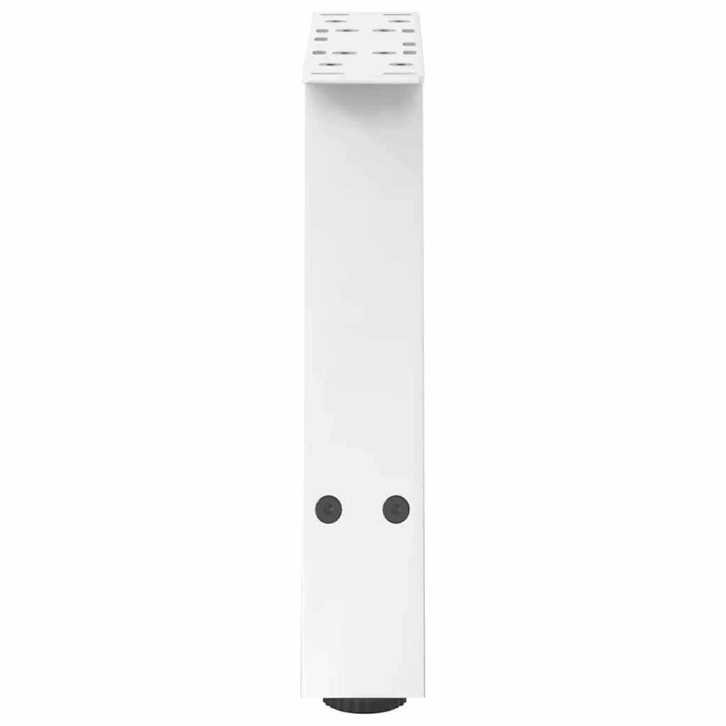 2 db A-alakú fehér dohányzóasztal láb 30 x (30-31) cm acél