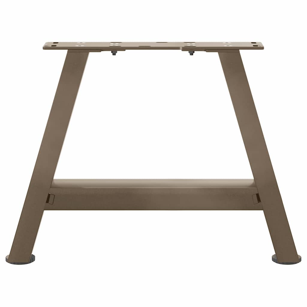 2 db A-alakú acél dohányzóasztal láb 30x(30-31) cm