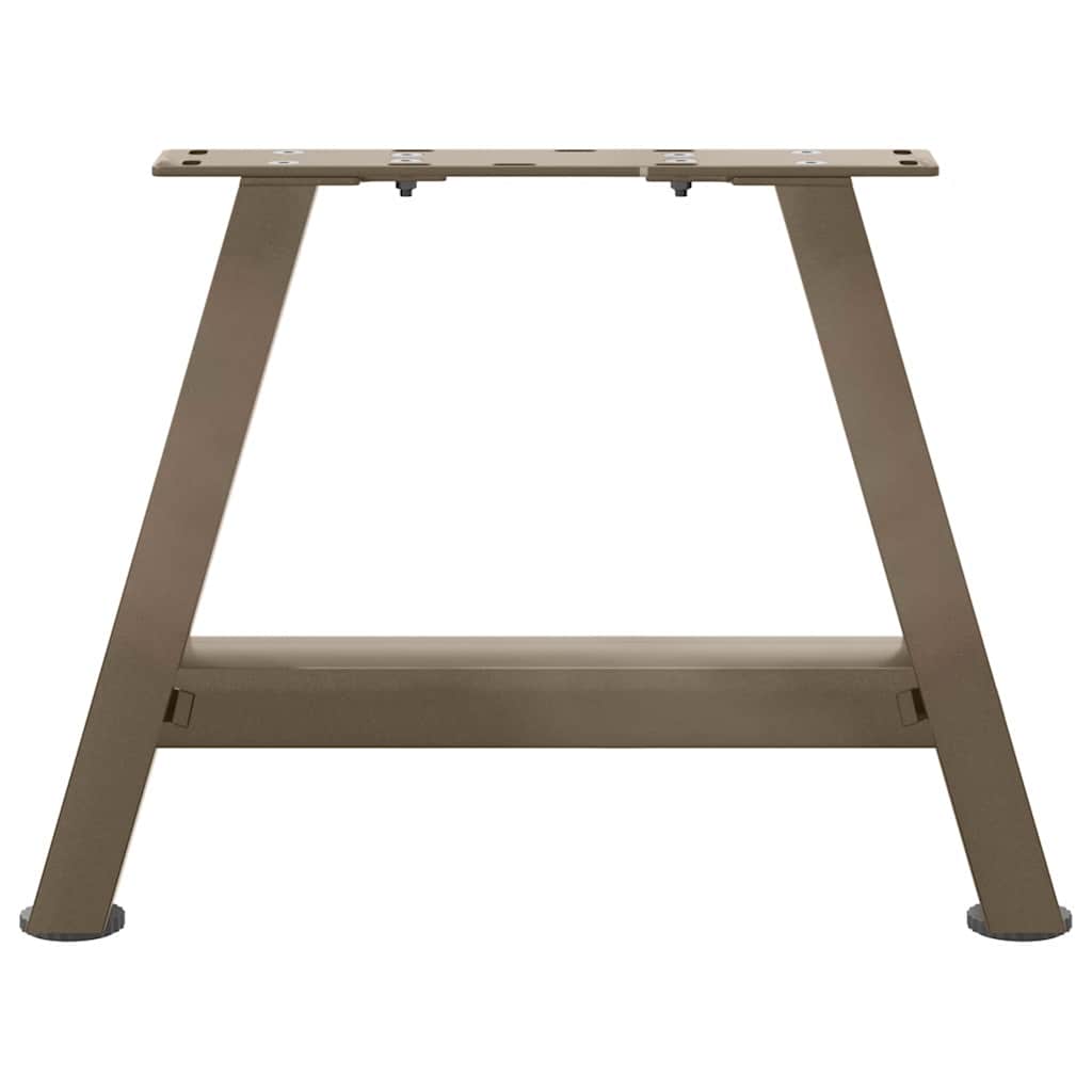 2 db A-alakú dohányzóasztal láb 40x(30-31) cm acél dohányzóasztal láb