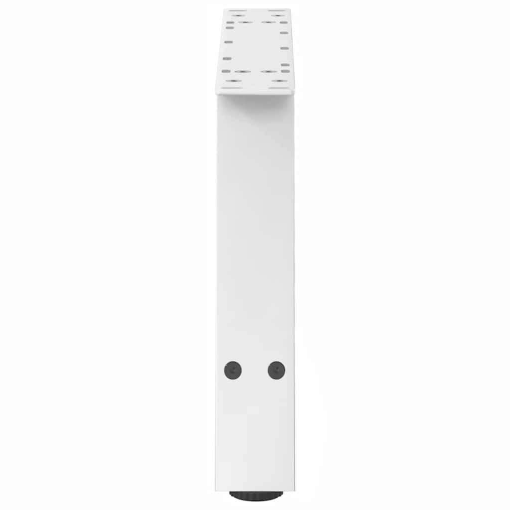 2 db A-alakú fehér dohányzóasztal láb 60 x (30-31) cm acél