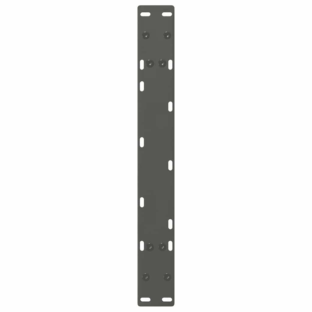 2 db antracitszürke A-alakú acél dohányzóasztal láb 60 x (30-31) cm