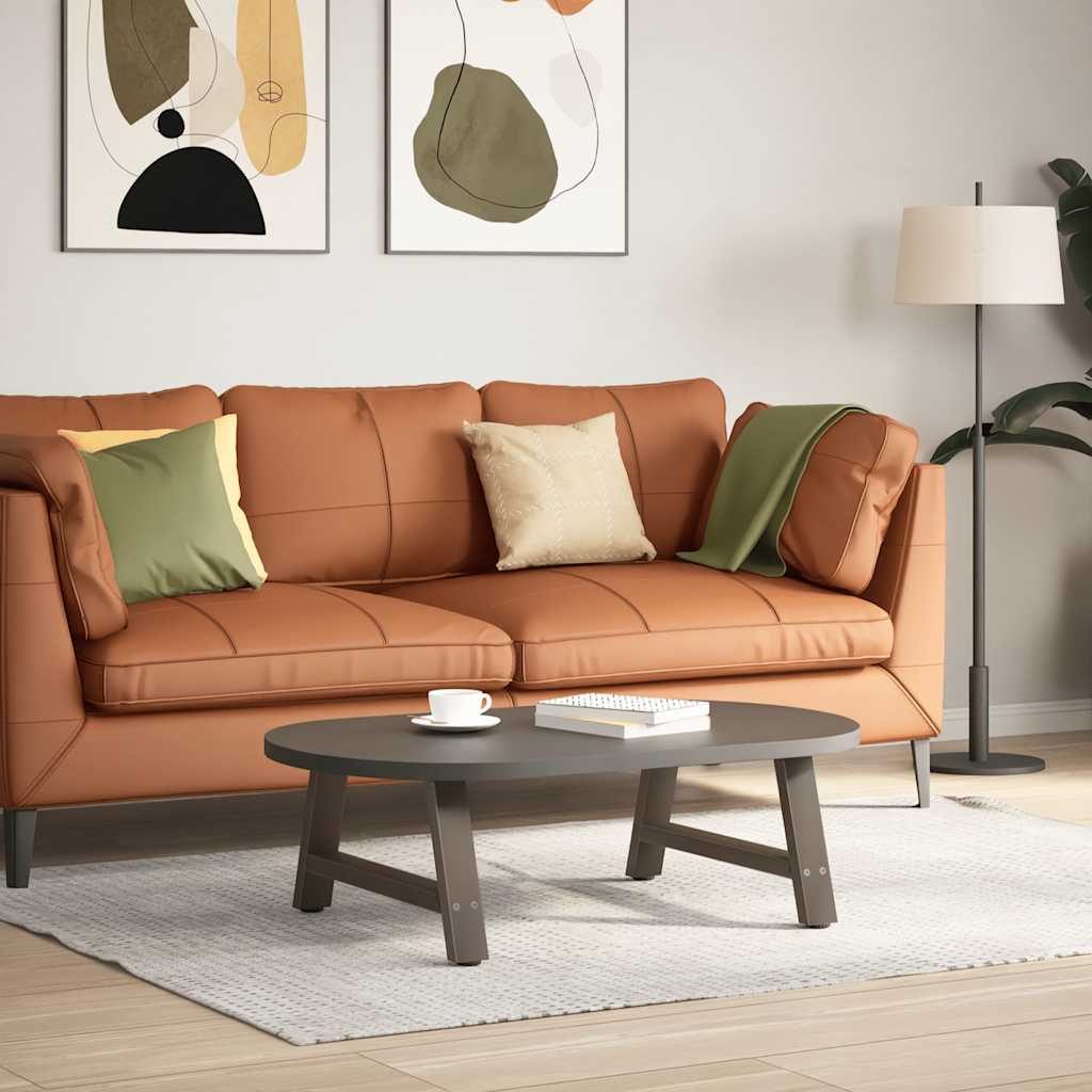 2 db A-alakú dohányzóasztal láb 60x(30-31) cm acél