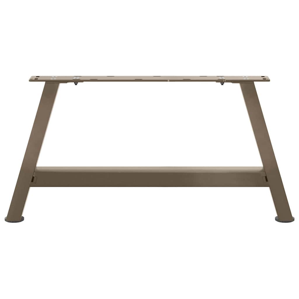 2 db A-alakú dohányzóasztal láb 60x(30-31) cm acél