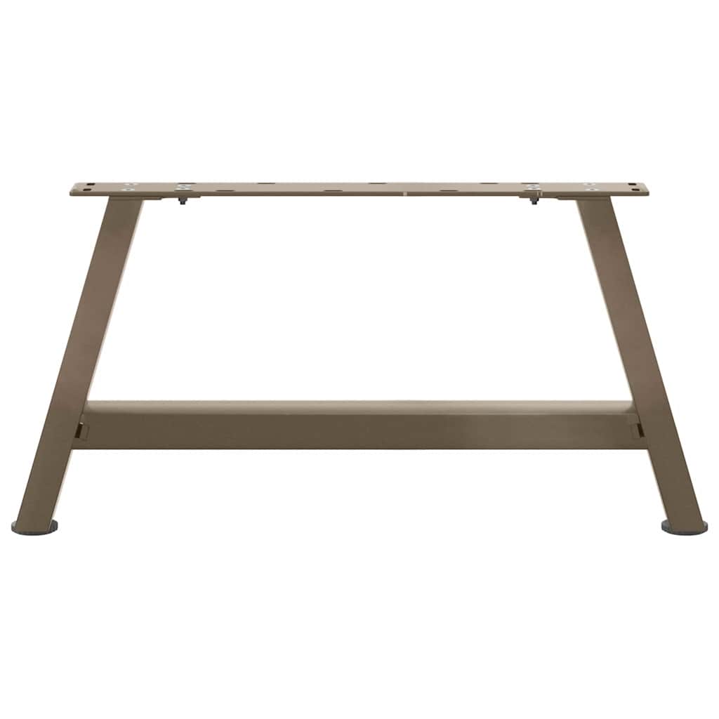 2 db A-alakú dohányzóasztal láb 70 x (30-31) cm acél