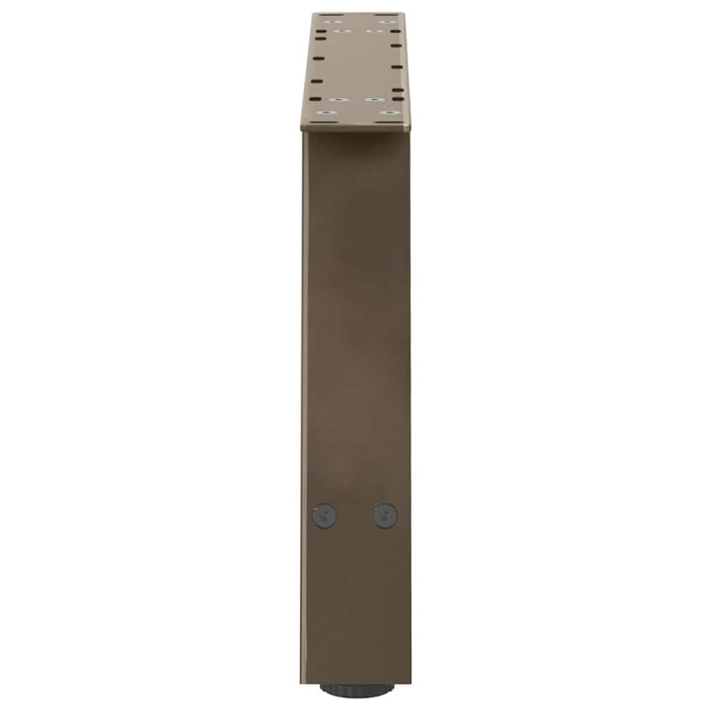 2 db A-alakú dohányzóasztal láb 70 x (30-31) cm acél