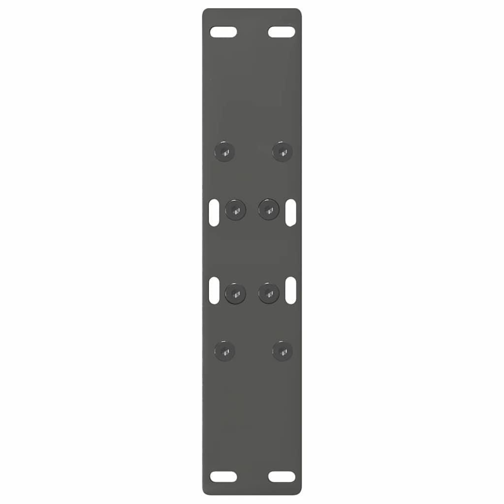 2 db antracitszürke A-alakú acél dohányzóasztal láb 38x(42-43) cm