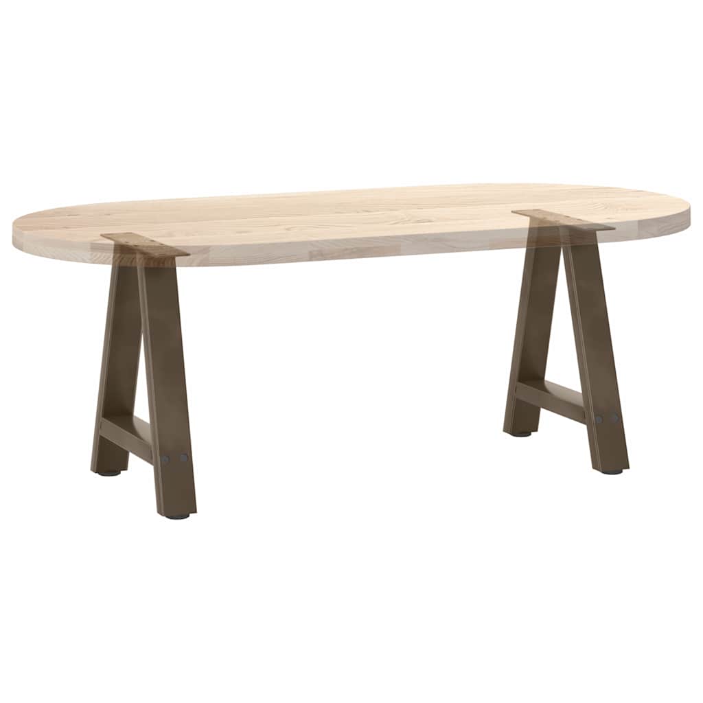 2 db A-alakú dohányzóasztal láb 38x(42-43) cm acél