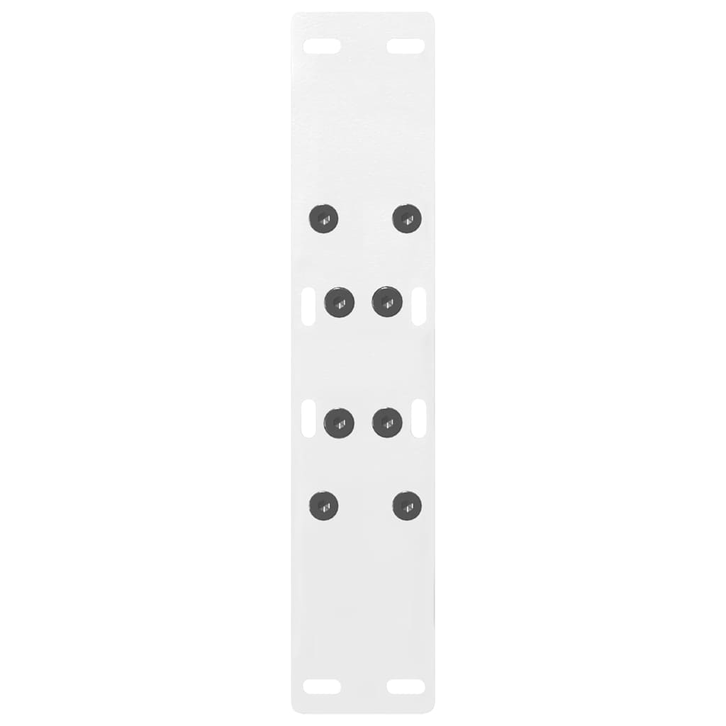 2 db A-alakú fehér dohányzóasztal láb 50 x (42-43) cm acél