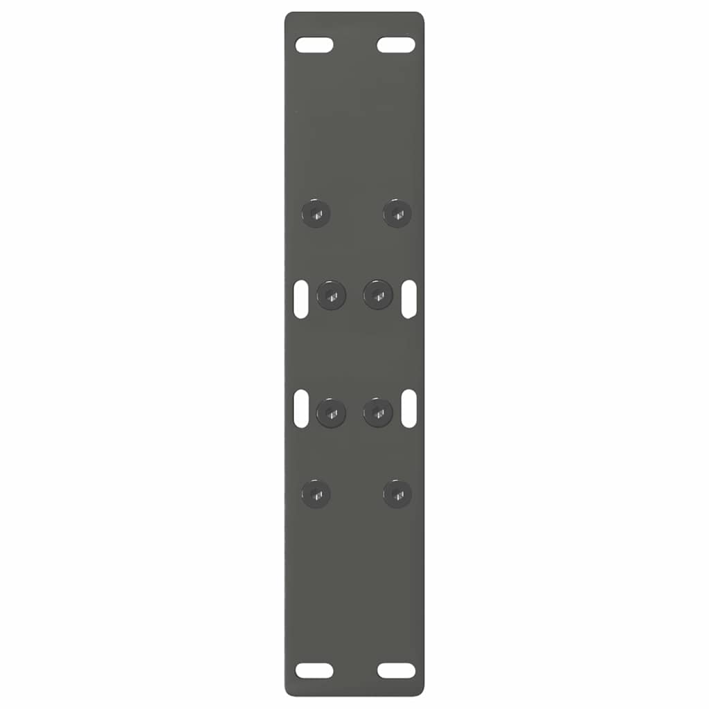 2 db antracitszürke A-alakú acél dohányzóasztal láb 50x(42-43) cm