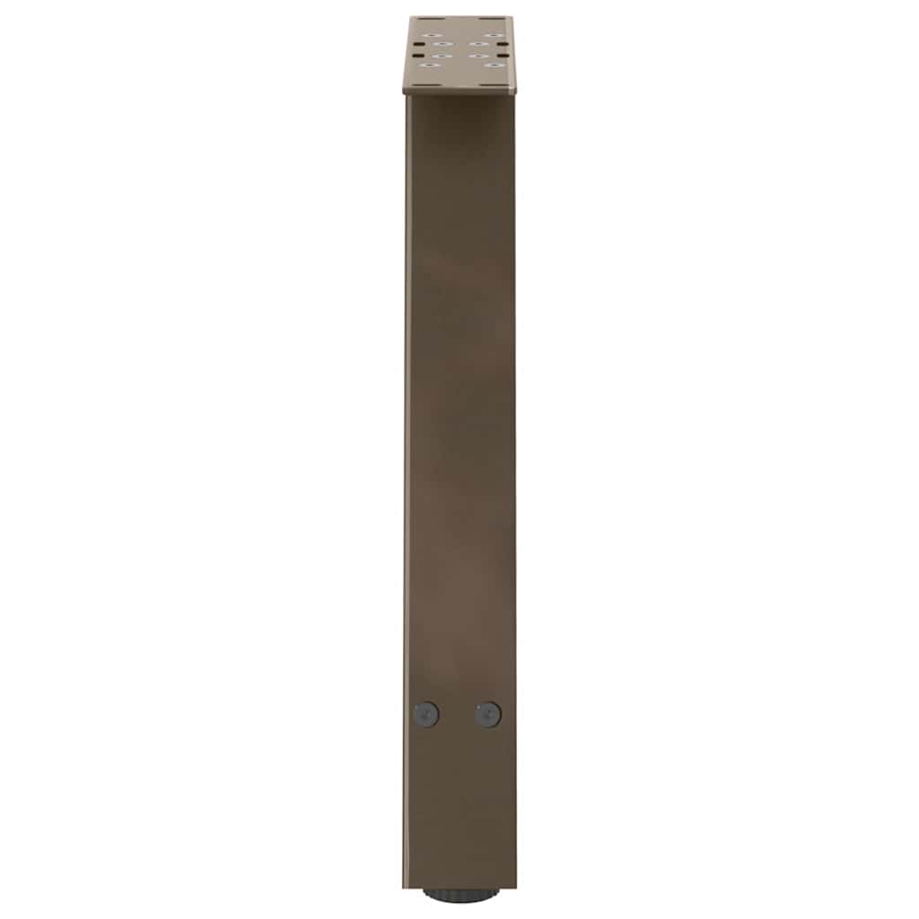 2 db A-alakú dohányzóasztal láb 50x(42-43) cm acél dohányzóasztal láb