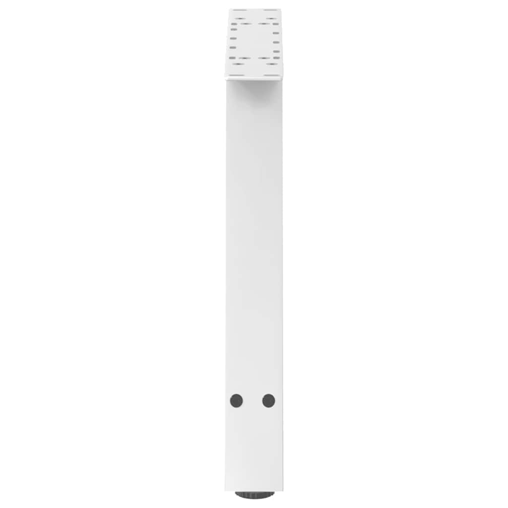 2 db A-alakú dohányzóasztal láb fehér 60 x (42-43) cm acél dohányzóasztal láb