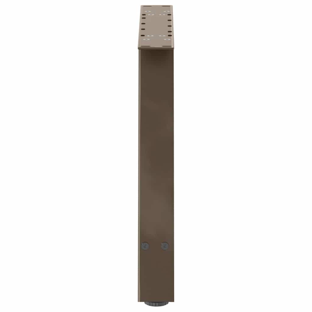 2 db A-alakú dohányzóasztal láb 60 x (42-43) cm acél