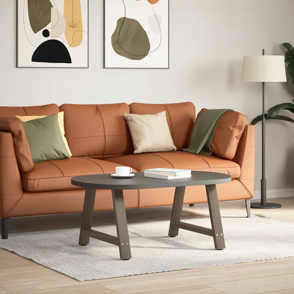 2 db A-alakú dohányzóasztal láb 70 x (42-43) cm acél