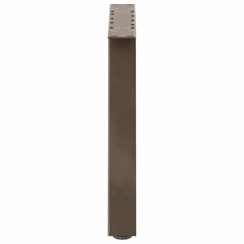 2 db A-alakú dohányzóasztal láb 70 x (42-43) cm acél