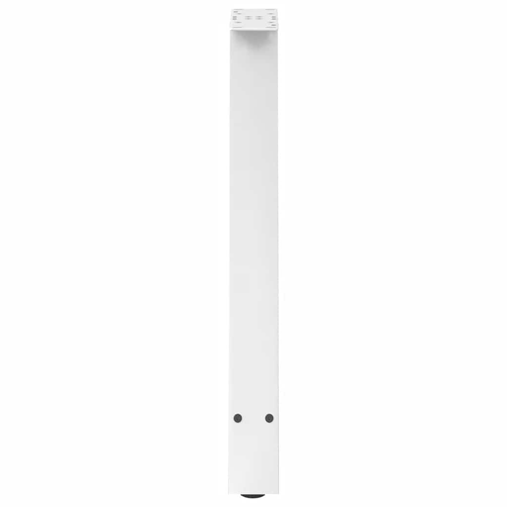 2 db fehér A-alakú étkezőasztal láb 50 x (72-73) cm acél étkezőasztal láb