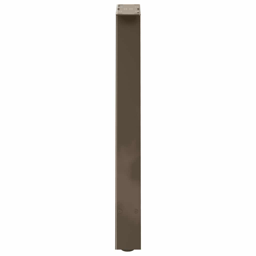 2 db A-alakú étkezőasztal láb 60x(72-73) cm acél