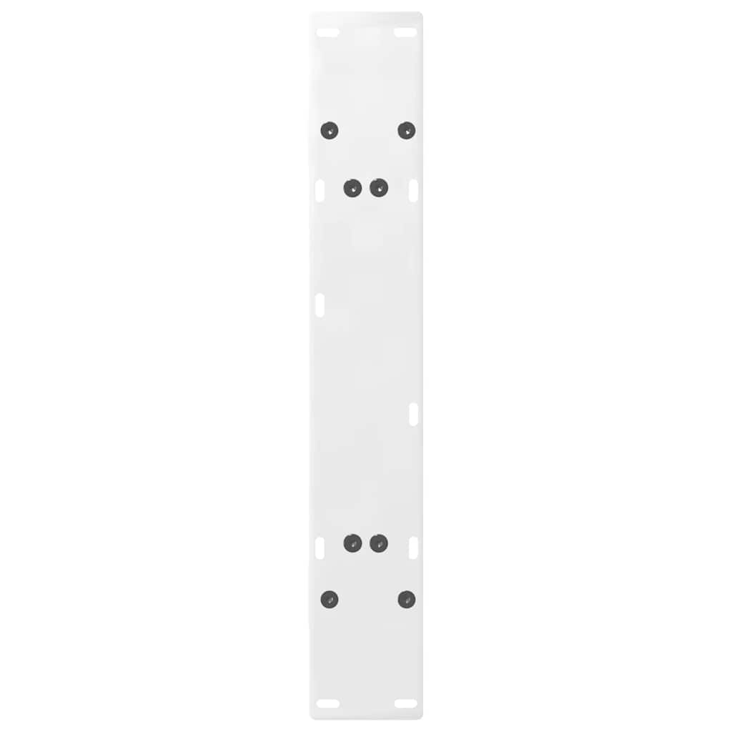 2 db fehér A-alakú étkezőasztal láb 70 x (72-73) cm acél étkezőasztal láb