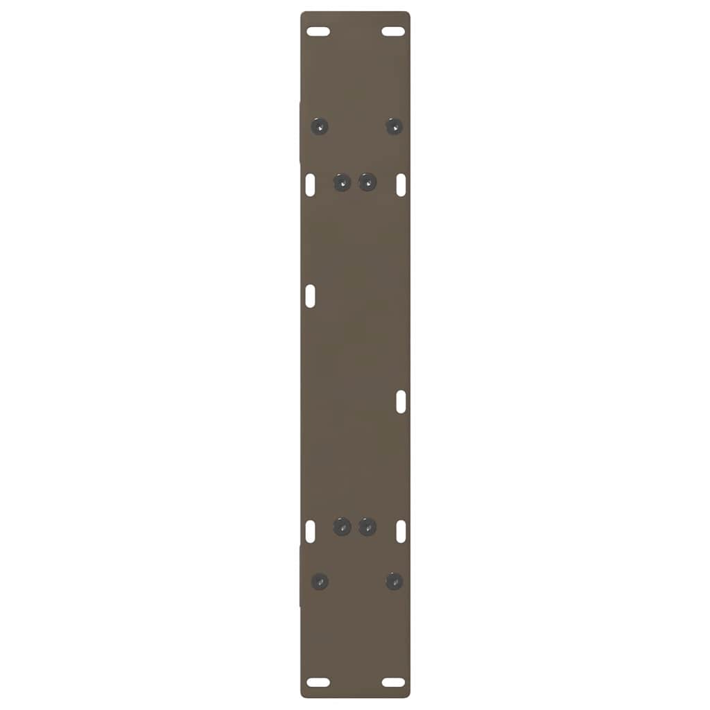 2 db A-alakú étkezőasztal láb 70x(72-73) cm acél