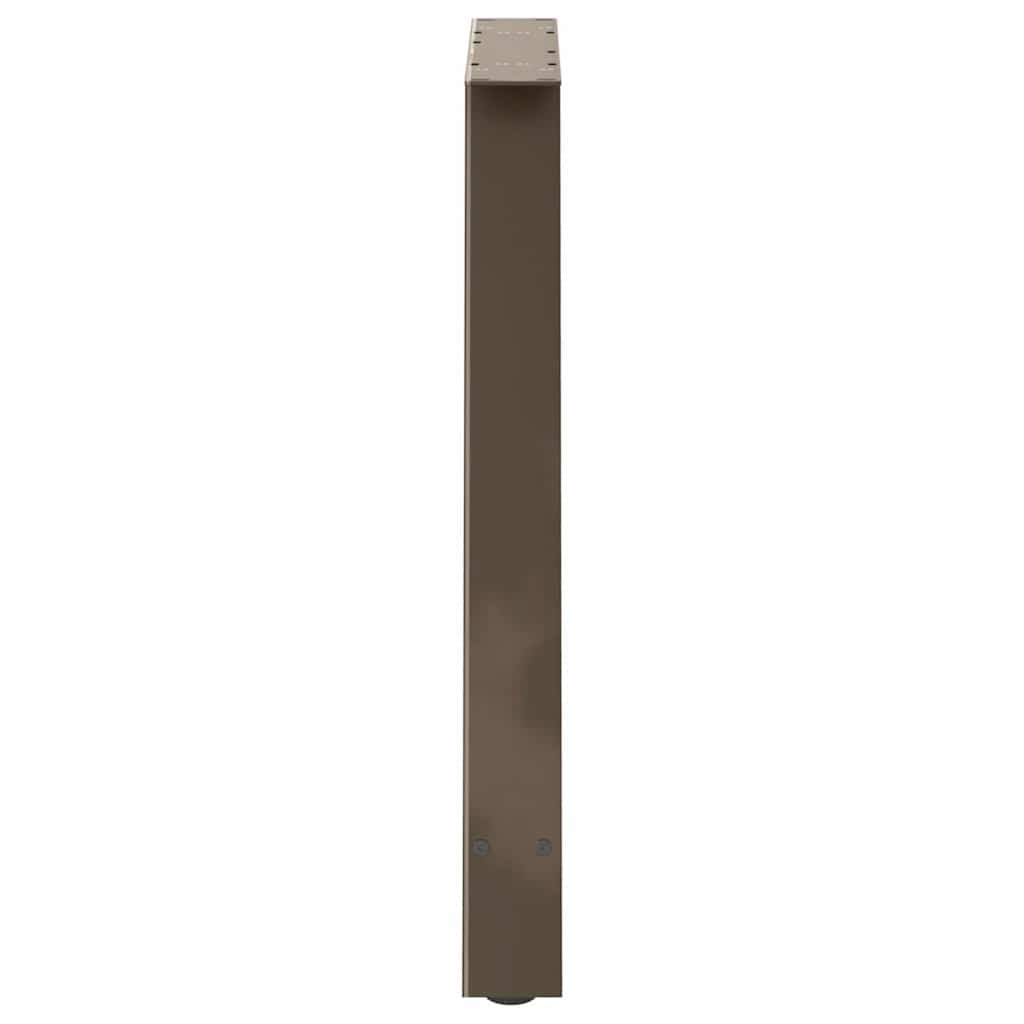 2 db A-alakú étkezőasztal láb 80x(72-73) cm acél étkezőasztal láb